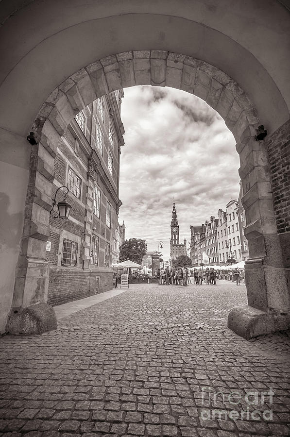 Green Gate, Long Market Street, Gdansk, Poland #6 Photograph by Mariusz Talarek