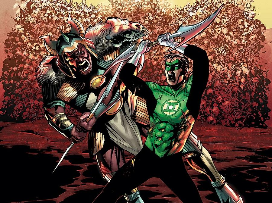 Green Lantern Digital Art - Green Lantern #6 by Super Lovely