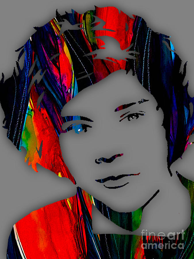 Harry Styles Mixed Media - Harry Styles Collection #6 by Marvin Blaine