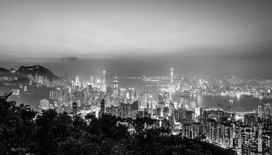 Hong Kong skyline #6 Photograph by Didier Marti