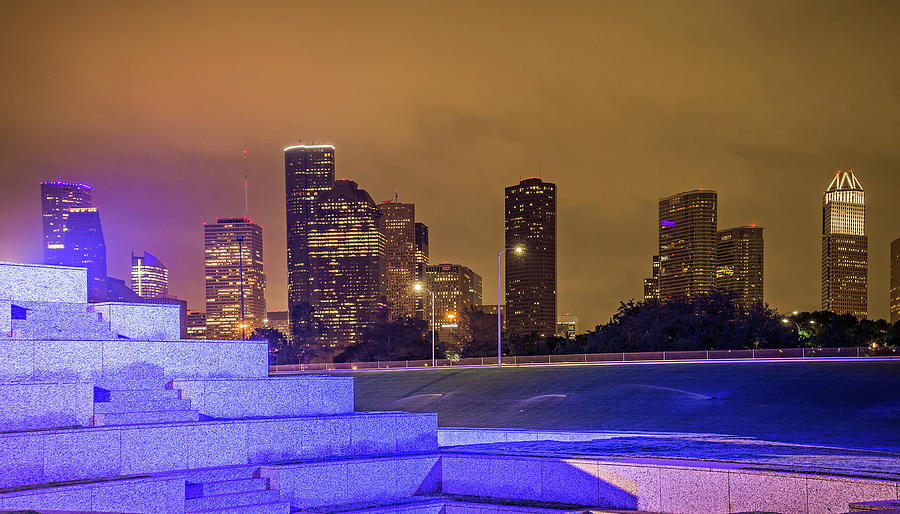 Houston Texas Skyline And Downtown #6 Photograph by Alex Grichenko