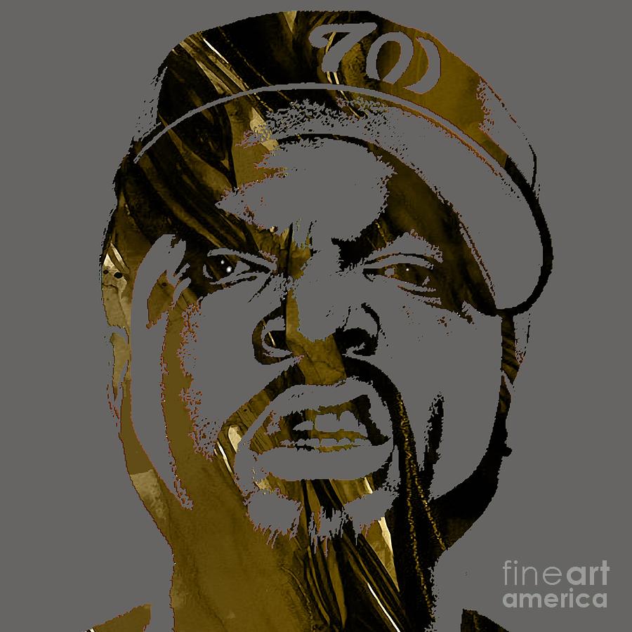 Ice Cube Straight Outta Compton #6 Mixed Media by Marvin Blaine