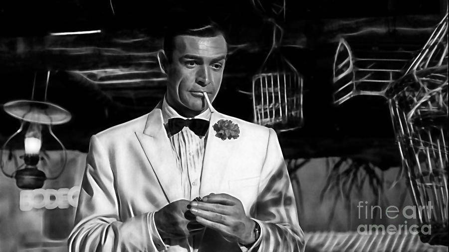 James Bond Mixed Media - James Bond Collection #6 by Marvin Blaine