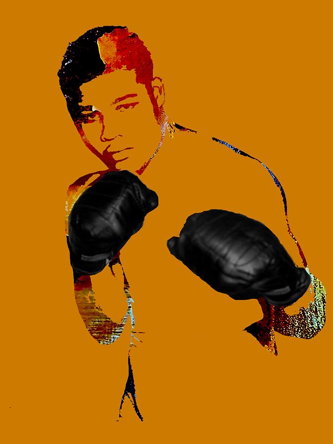 Joe Louis Collection #6 Mixed Media by Marvin Blaine
