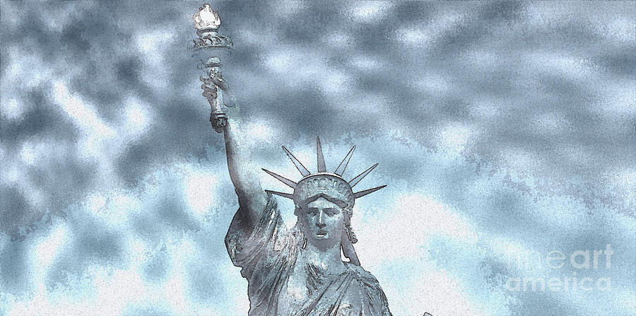 Lady Liberty Painting