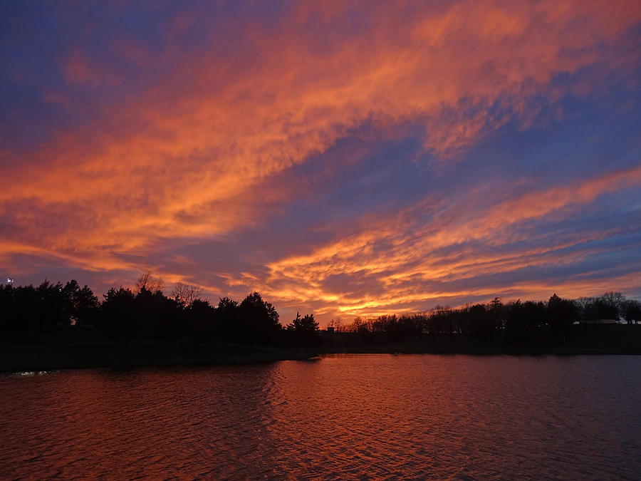 Lake Sunset #6 Photograph by Greg Boutz - Pixels