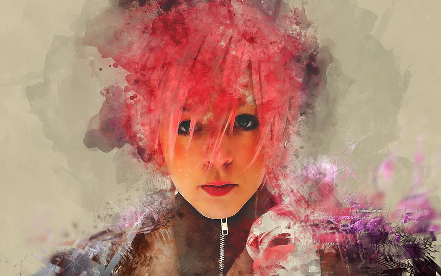 Lindsey Stirling #5 Mixed Media by Marvin Blaine