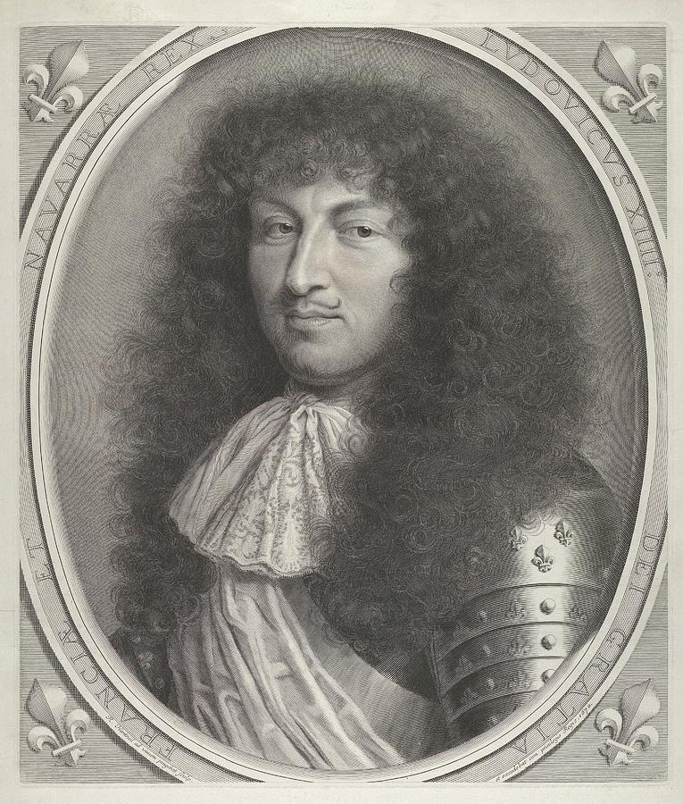 Louis XIV #10 Drawing by Robert Nanteuil