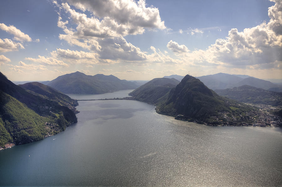 Mountain Photograph - Lugano #6 by Joana Kruse