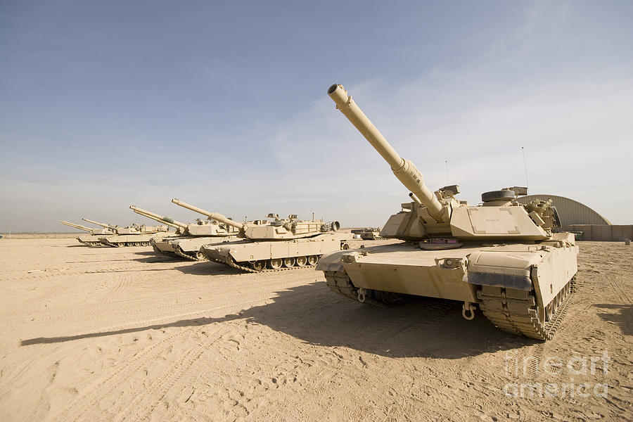 M1 Abrams Tank At Camp Warhorse #6 Photograph by Terry Moore - Fine Art ...