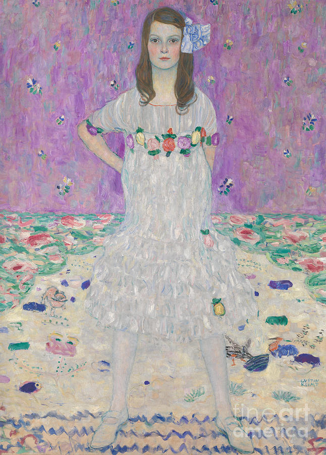 Gustav Klimt Painting - Mada Primavesi by Gustav Klimt