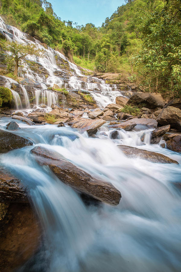Mae Ya Waterfall #6 Photograph by Anek Suwannaphoom