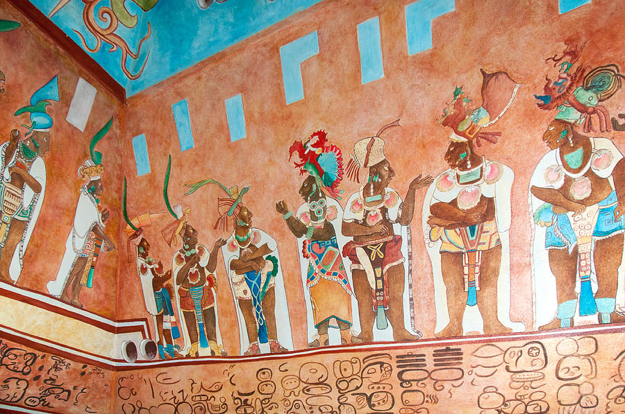 Mayan Museum in Chetumal #6 Digital Art by Carol Ailles