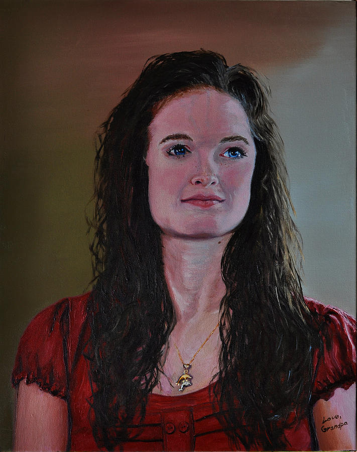 Megan #6 Painting by Stan Hamilton