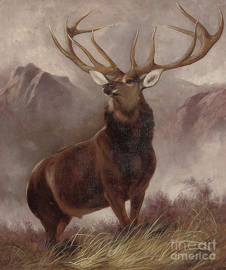 Monarch of the Glen Painting by Edwin Landseer