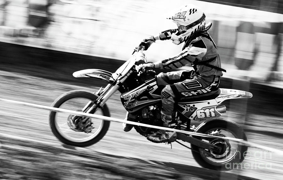Motocross #6 Photograph by Ang El