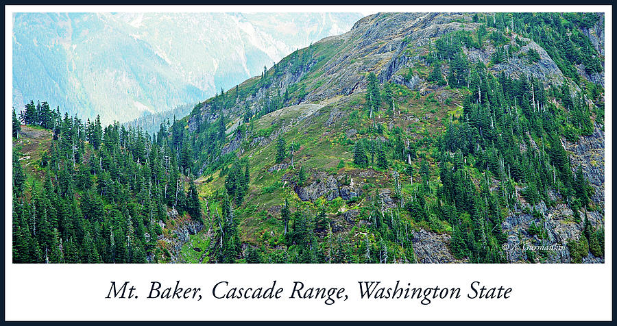 Mount Baker, Cascade Range, Washington State #6 Photograph by A Macarthur Gurmankin