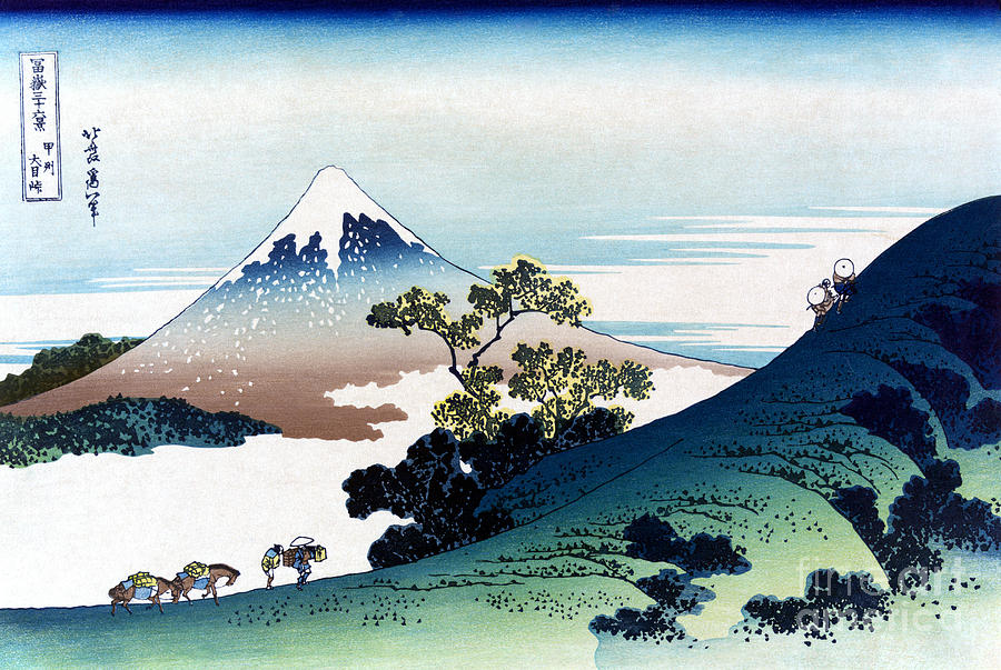 Mount Fuji #6 Painting by Granger