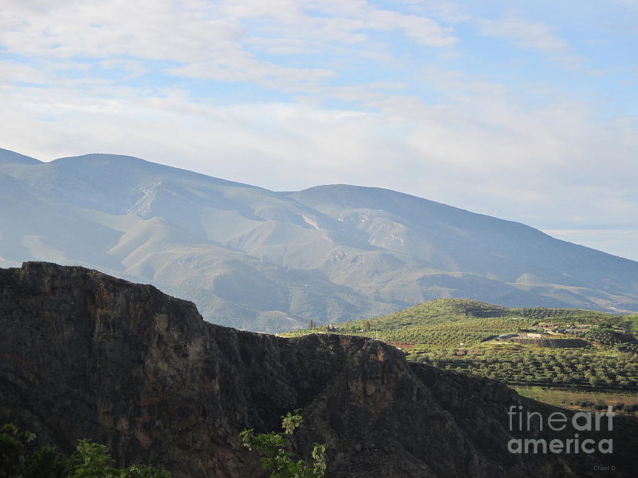 Mountains around Lanjaron #7 Photograph by Chani Demuijlder