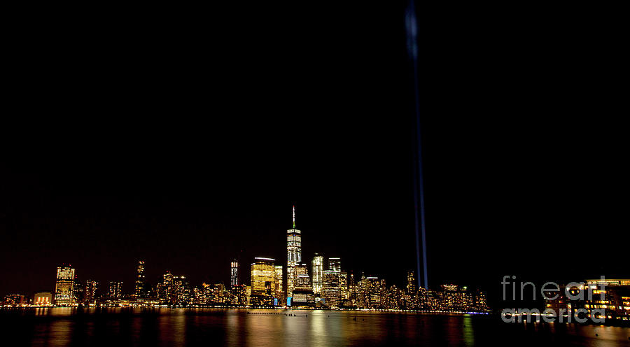 New York City 9-11 tribute #6 Photograph by Anthony Totah