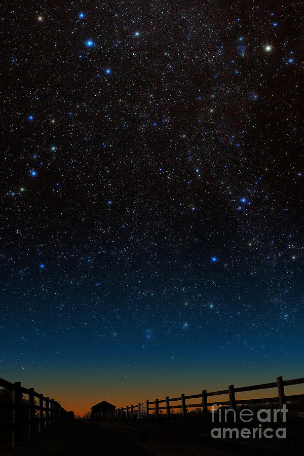 Night Sky #6 Photograph by Larry Landolfi