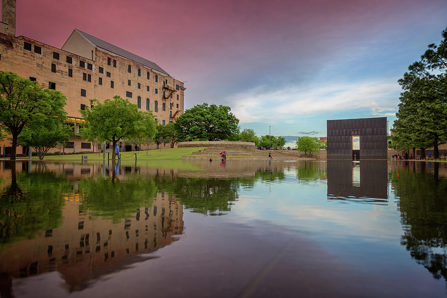 OKC Memorial X Photograph by Ricky Barnard | Fine Art America