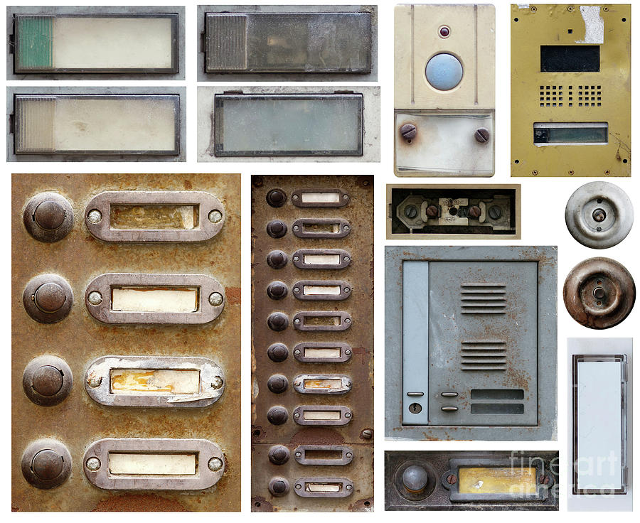 Old Doorbells #6 Photograph by Michal Boubin