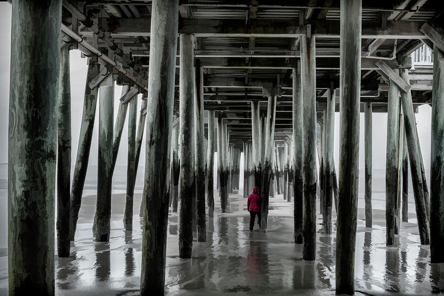 Old Orchard Beach Pier #6 Photograph by Roni Chastain