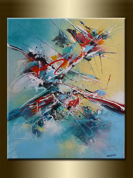 ORIGINAL abstract PAINTING Painting by Nata Era | Fine Art America