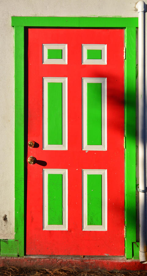 6 Panel Entry Door Photograph by Josephine Buschman