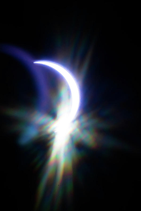 Partial Soalr Eclipse Over South Carolina Usa #6 Photograph by Alex Grichenko