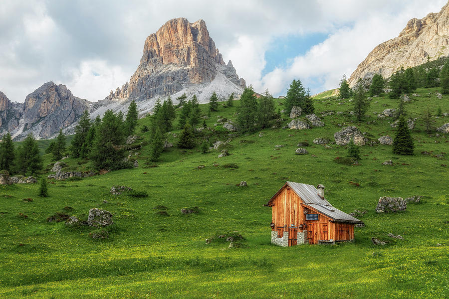Mountain Photograph - Passo di Giau - Italy #6 by Joana Kruse