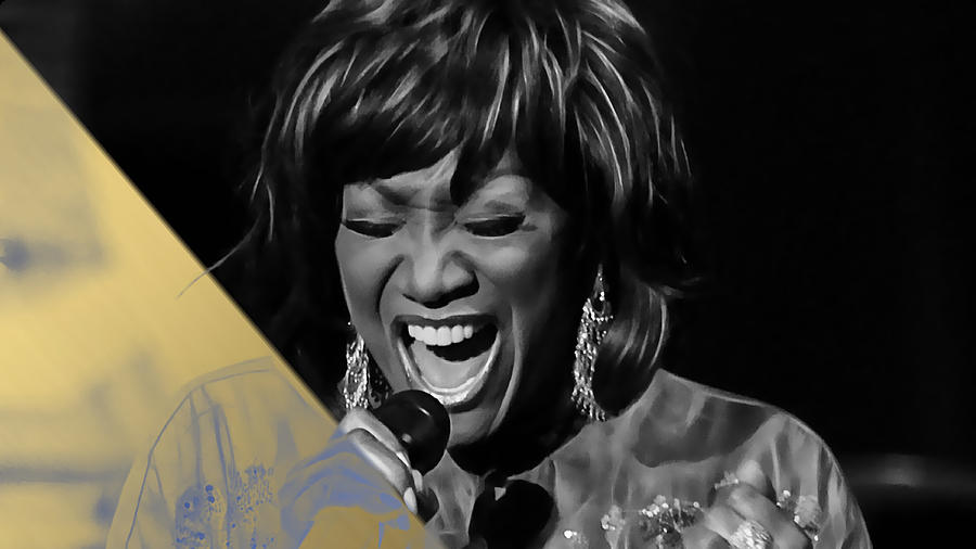 Music Mixed Media - Patti LaBelle Collection #6 by Marvin Blaine