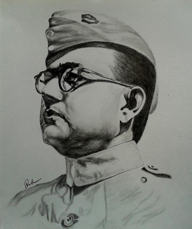 Netaji Subhash Chandra Bose | DesiPainters.com
