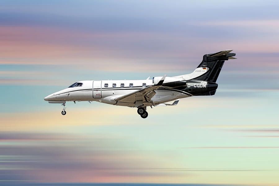 Phenom Mixed Media - Phenom 300 Arrow by Smart Aviation Phenom Mixed Media - Phenom 300 Arrow by Smart Aviation