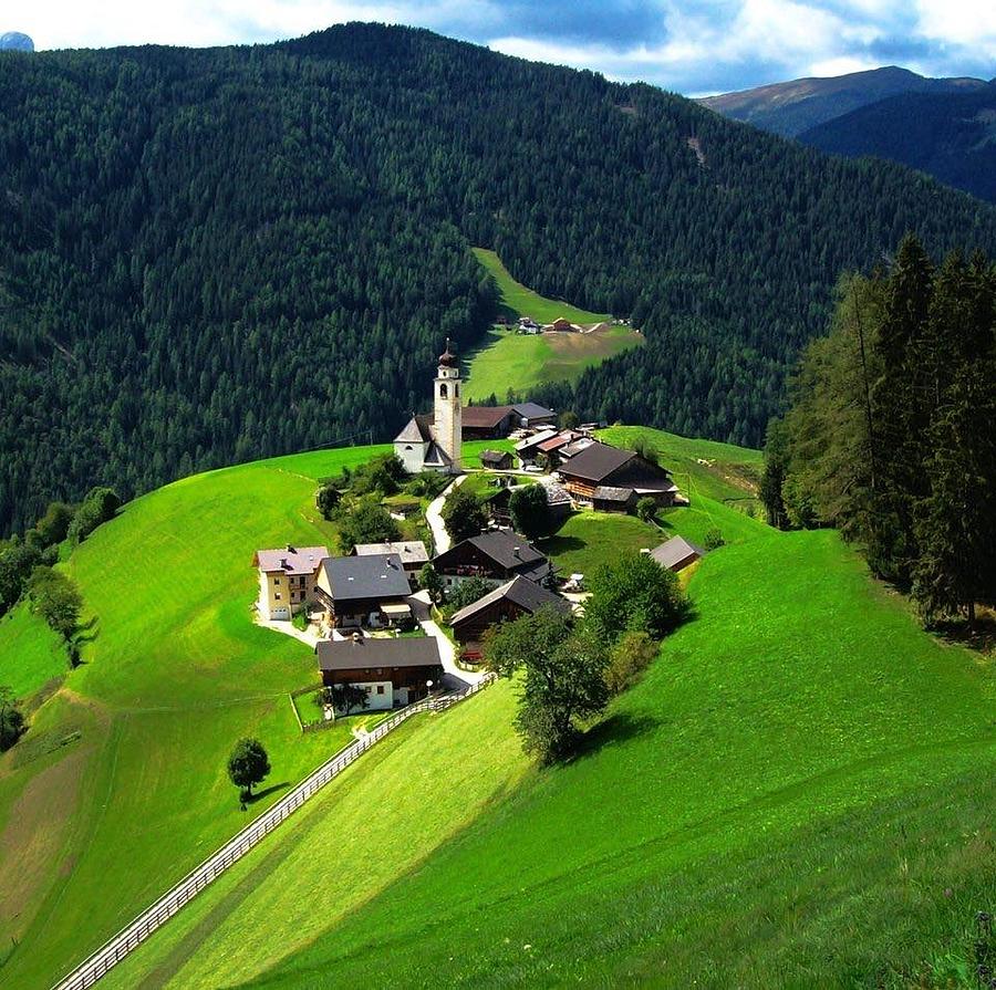 Лихтендорф Швейцария деревня