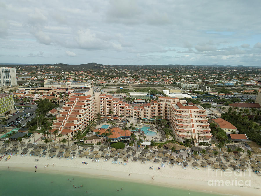 Playa Linda Photograph By Highabovemedia Fine Art America