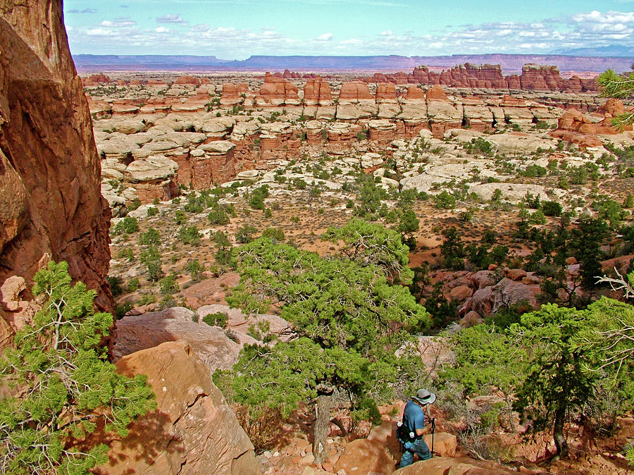 Return Trail to Elephant Hill in Needles District in  Canyonlands National Park, Utah #6 Photograph by Ruth Hager