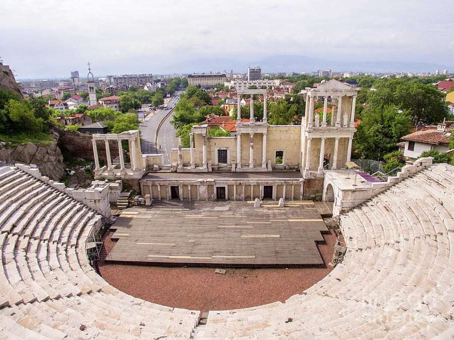 Roman amphitheater in Plovdiv by Nikolay Stoimenov Roman amphitheater in Plovdiv by Nikolay Stoimenov