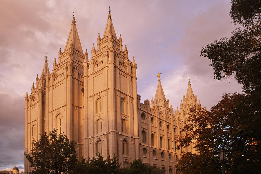 Salt Lake City LDS Temple #6 Photograph by Nathan Abbott
