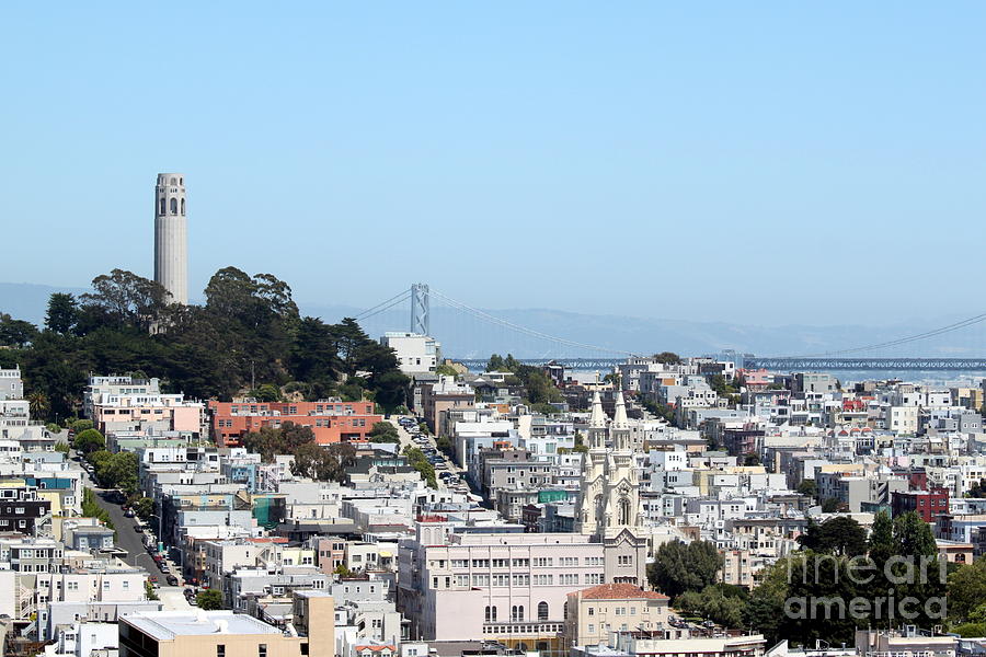 San Francisco Coit Tower #6 Photograph by Henrik Lehnerer