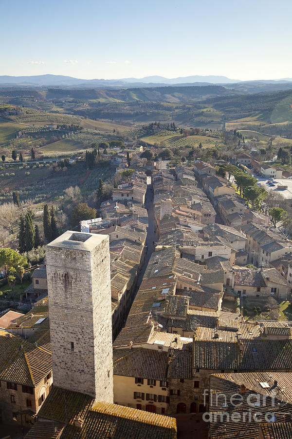 Architecture Photograph - San Gimignano #6 by Andre Goncalves