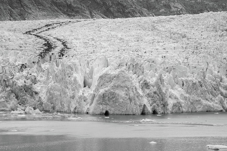 Sawyer Glacier In Tracy Arm Alaska Fjords Near Ketchikan Alaska #6 Photograph by Alex Grichenko