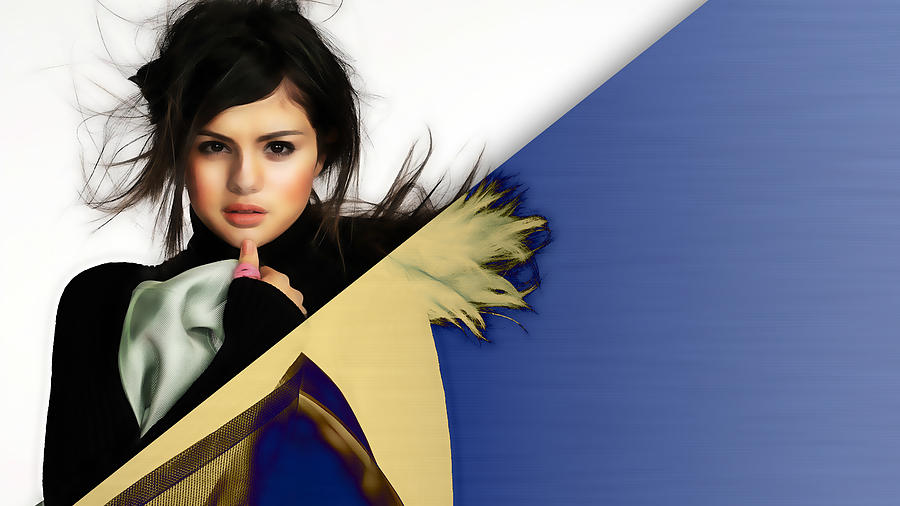 Selena Gomez Mixed Media - Selena Gomez Collection #6 by Marvin Blaine