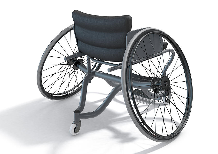 Sports Wheelchair Digital Art