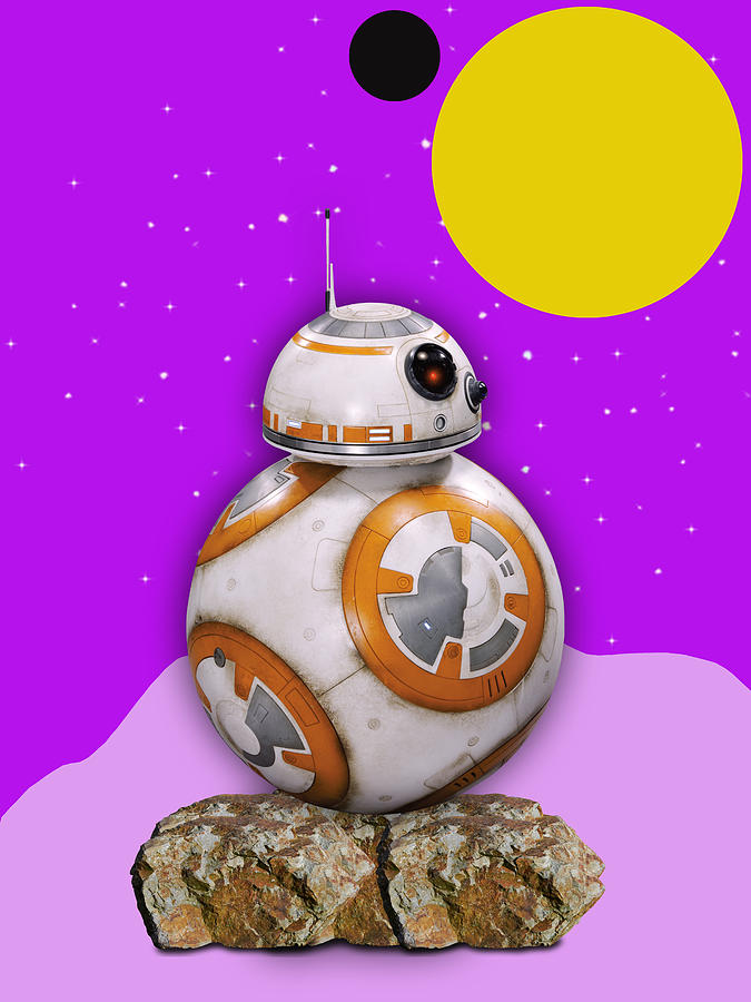 Star Wars BB8 Collection #6 Mixed Media by Marvin Blaine