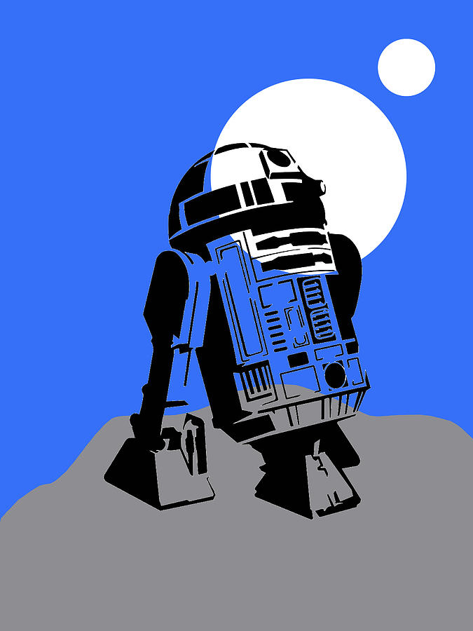 Star Wars R2-D2 Collection #6 Mixed Media by Marvin Blaine