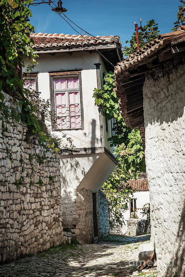 Street In Berat Old Town In Albania Photograph by JM Travel Photography ...