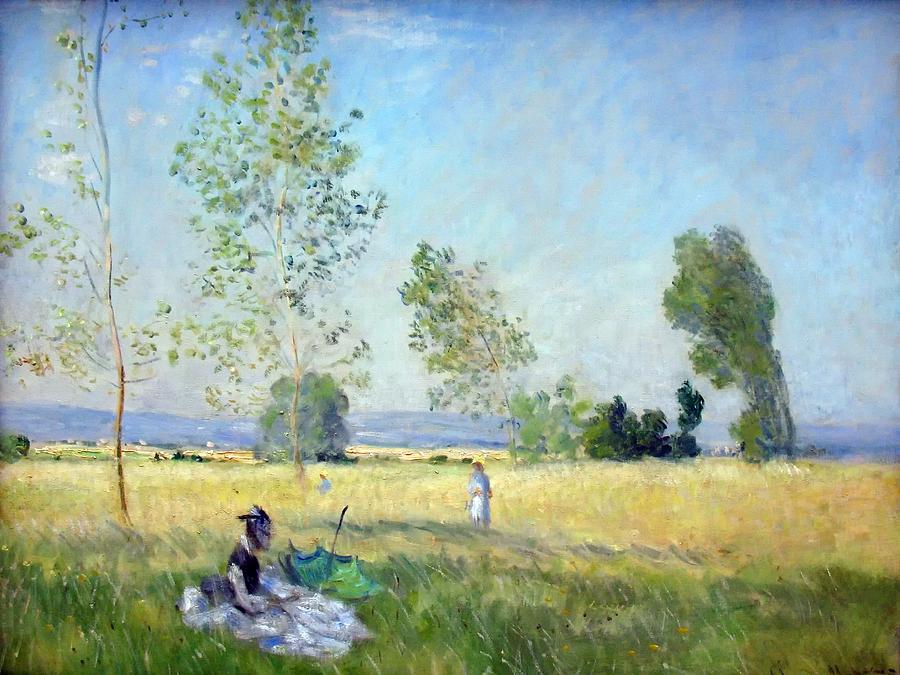 Summer Painting by Claude Monet