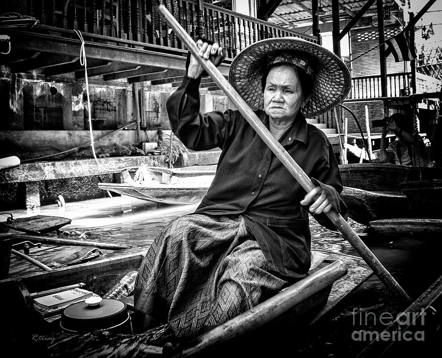 Thailands Floating Market #4 Photograph by Rene Triay FineArt Photos